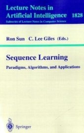 book Sequence Learning: Paradigms, Algorithms, and Applications