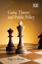 book Game Theory and Public Policy