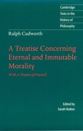 book Ralph Cudworth: A Treatise Concerning Eternal and Immutable Morality: With A Treatise of Freewill