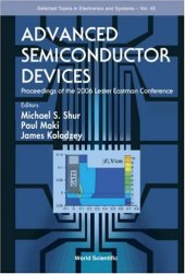 book Advanced Semiconductor Devices: Proceedings of the 2006 Lester Eastman Conference (Selected Topics in Electronics and Systems)