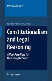 book Constitutionalism and Legal Reasoning (Law and Philosophy Library)