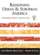 book Redefining Urban And Suburban America: Evidence From Census 2000 (Redefining Urban and Suburban America)