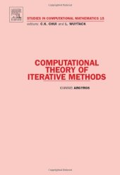 book Computational Theory of Iterative Methods