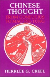 book Chinese Thought, from Confucius to Mao Tse-Tung