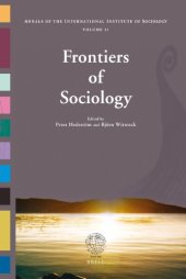 book Frontiers of Sociology (Annals of the International Institute of Sociology)