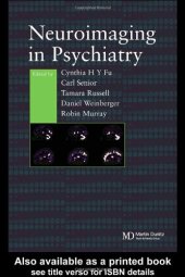 book Neuroimaging in Pyschiatry