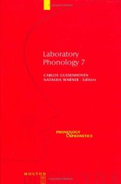 book Laboratory Phonology VII