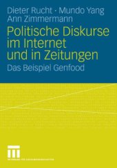 book Politische Diskurse im Internet und in Zeitungen: Das Beispiel Genfood