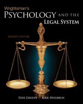 book Wrightsman's Psychology and the Legal System