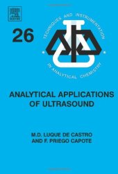 book Analytical Applications of Ultrasound