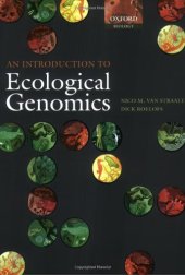 book Introduction to Ecological Genomics