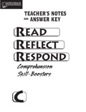 book Read Reflect Respond C Answer Key (Read Reflect Respond)