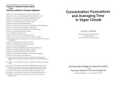book Concentration Fluctuations and Averaging Time in  Vapor Clouds (CCPS Concept Books)