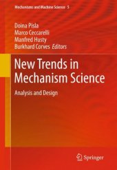 book New Trends in Mechanism Science: Analysis and Design