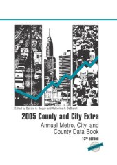 book 2005 County and City Extra: Annual Metro, City, and County Data Book