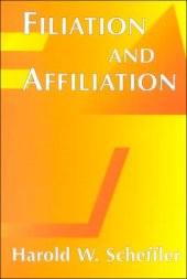 book Filiation and Affiliation