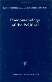 book Phenomenology of the Political