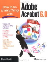 book How to Do Everything with Adobe Acrobat 6.0