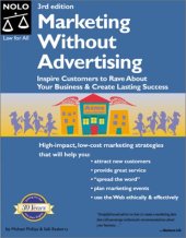 book Marketing without Advertising