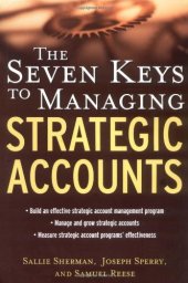 book The Seven Keys to Managing Strategic Accounts