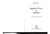 book Algebraic theory of numbers