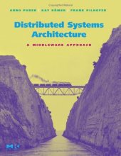 book Distributed Systems Architecture: A Middleware Approach