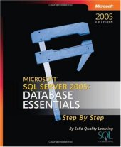 book Microsoft SQL Server 2005: Database Essentials Step by Step 