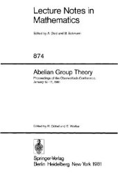 book Abelian Group Theory