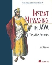 book Instant messaging in Java: the Jabber protocols