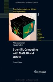 book Scientific Computing with MATLAB and Octave