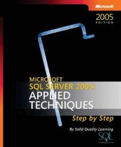 book Microsoft SQL Server 2005: Applied Techniques Step by Step