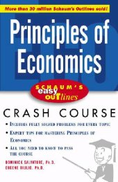 book Principles of Economics Crash Course (Schaum's Easy Outlines Series)