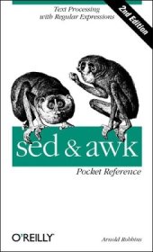 book sed and awk Pocket Reference, 2nd Edition 