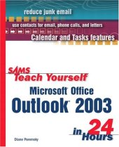 book Sams Teach Yourself Microsoft Office Outlook 2003 in 24 Hours