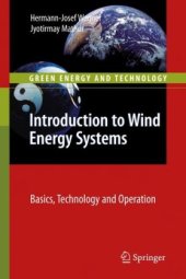 book Introduction to Wind Energy Systems: Basics, Technology and Operation