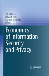 book Economics of information security and privacy