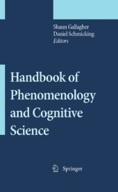 book Handbook of Phenomenology and Cognitive Science