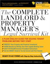 book The Complete Landlord and Property Manager's Legal Survival Kit (Sphinx Legal)