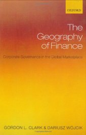 book The Geography of Finance: Corporate Governance in a Global Marketplace