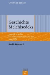 book Geschichte Melchisedeks