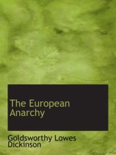 book The European Anarchy