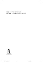 book The Towns of Italy in the Later Middle Ages (Manchester Medieval Sources)