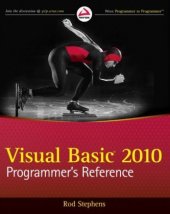 book Visual Basic 2010 Programmer’s Reference