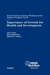 book Importance of Growth for Health and Development (Nestle Nutrition Workshop Series: Pediatric Program)