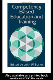 book Competency Based Education And Training