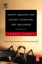 book Script Analysis for Actors, Directors, and Designers, Third Edition