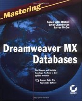 book Mastering Dreamweaver MX Databases