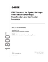 book IEEE standard  1800-2009 for SystemVerilog--unified hardware design, specification, and verification language