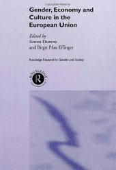 book Gender, Economy and Culture in the European Union (Routledge Research in Gender and Society)