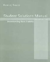 book Student Solutions Manual for Brase Brase's Understanding Basic Statistics, Brief, 4th